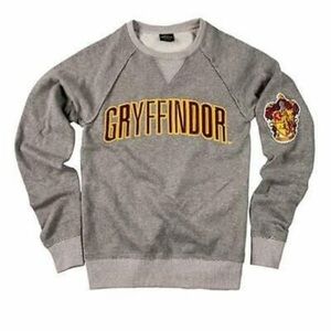 Universal Studios Wizarding World Harry Potter Gray Gryffindor Sweatshirt Size M